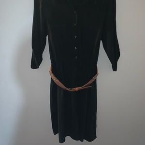 Dress with belt